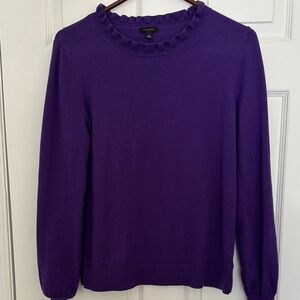 Deep purple sweater